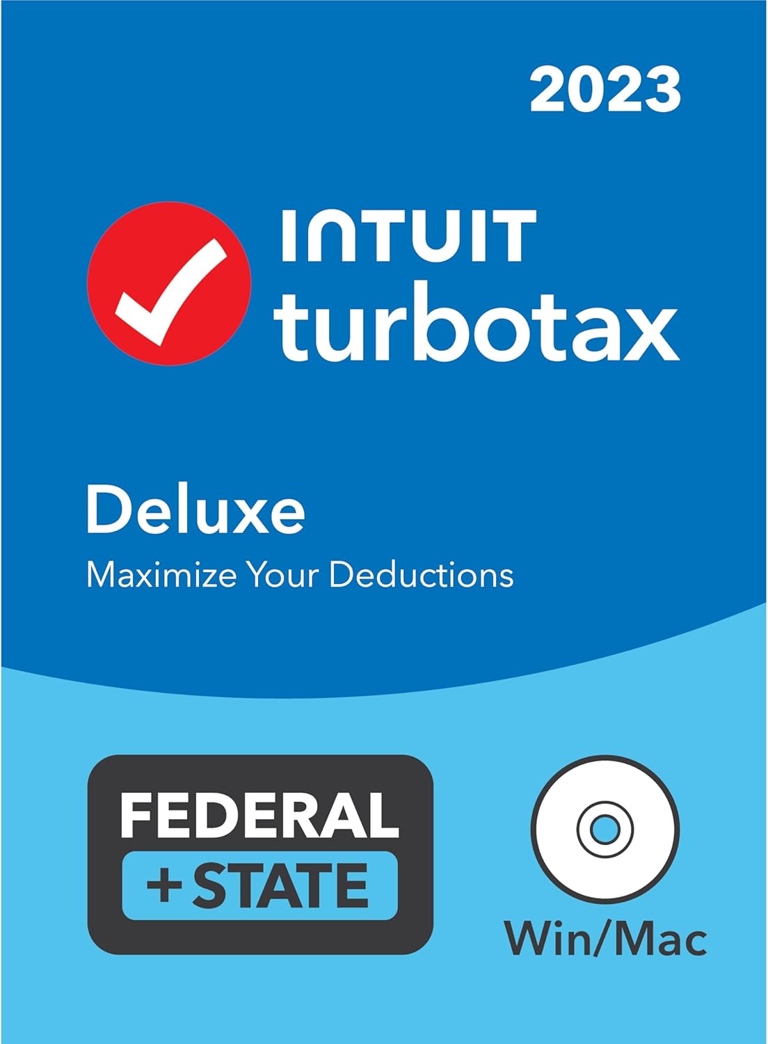 TurboTax Deluxe 2023 for PC/Mac - Ideal for Homeowners & Donors
