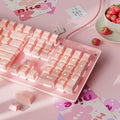 EWEADN TK100 Typewriter Mechanical Keyboard - Aesthetic Clicky Pink