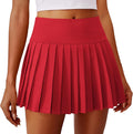 Pleated Tennis Skirts for Women High Waist Skort - Flattering, Quick