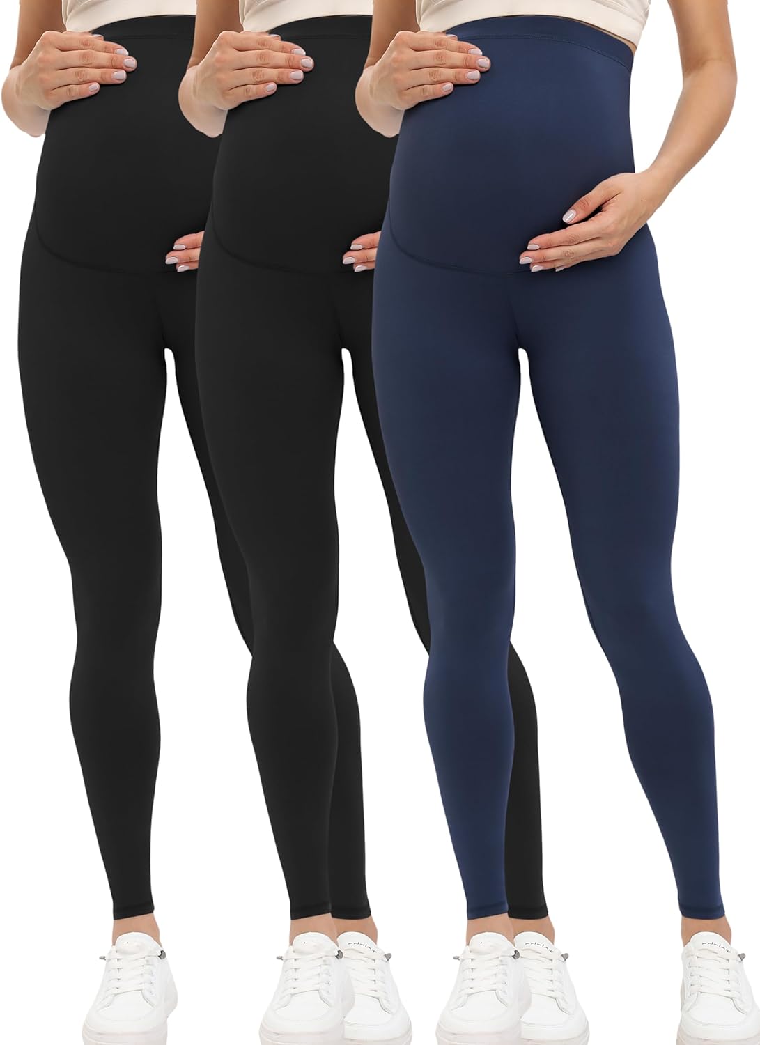 Buttergene Women's Maternity Leggings for Active Pregnancy Wear