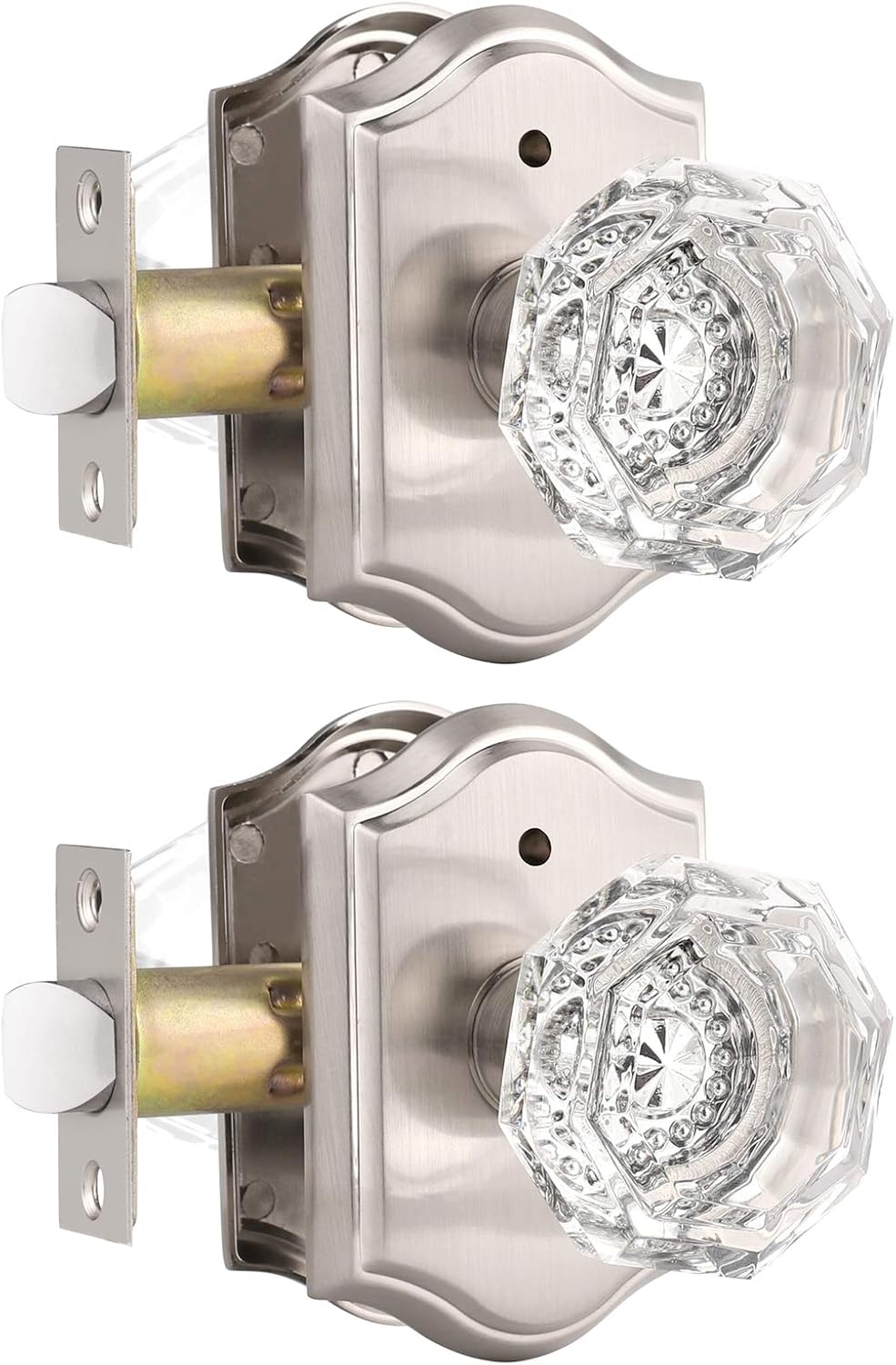 Diamond Crystal Door Knobs Interior for Elegant Home Decor