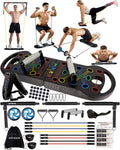 Push Up Board Fitness 20 in 1 Portable Foldable Pushup Bar - Compact