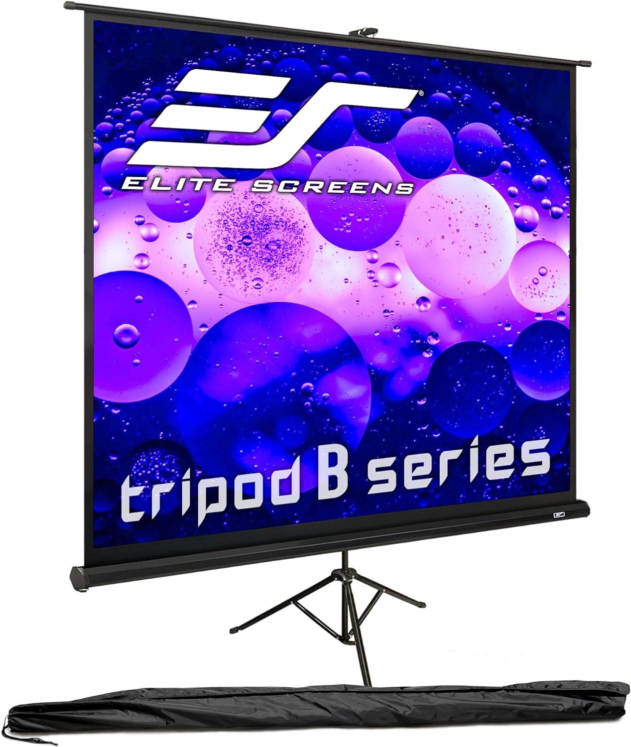 Elite Screens 50 1:1 Manual Projector Screen - 4K/8K HDR 3D Ready