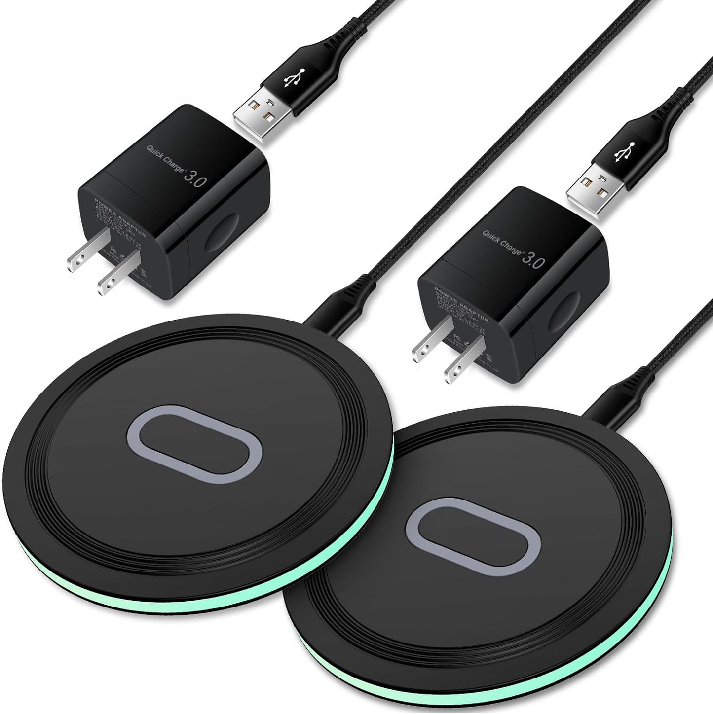 Ultra-Fast 15W Wireless Charger: Google, Samsung, Motorola Compatible!