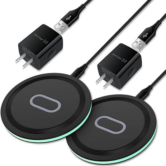 Ultra-Fast 15W Wireless Charger: Google, Samsung, Motorola Compatible!