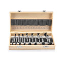 Forstner Drill Bit Set 15 Pieces 6.3-35mm - Thick YG8 Carbide Blades