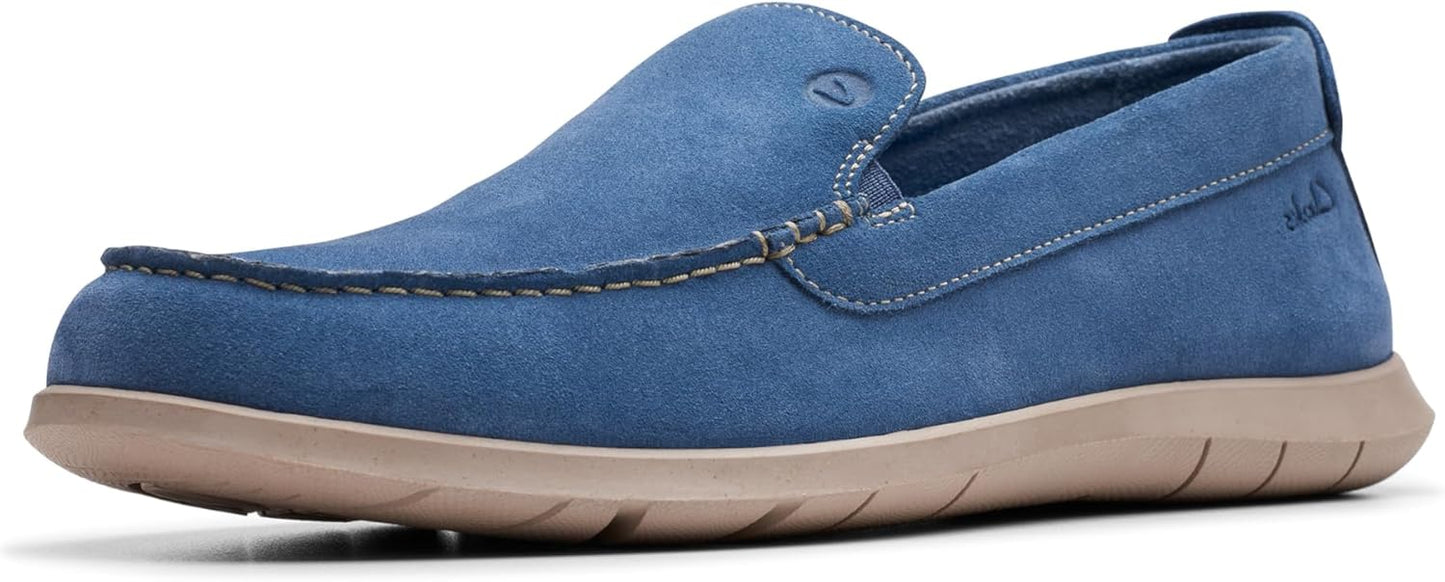 Clarks Mens Flexway Step: Lightweight and Comfy Casual Footwear