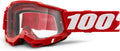 100% Unisex Adult Accuri 2 Goggles - Clear Vision & Secure Fit