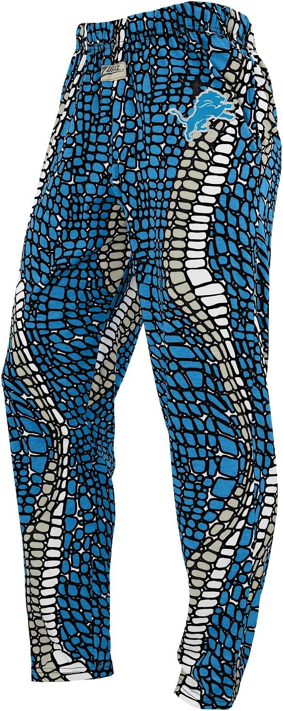Zubaz NFL Z88 Team Logo Pants for Game Day or Lounge Wear