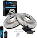 TRQ Front Brake Pad & Rotor Kit - Complete DIY Brake Kit