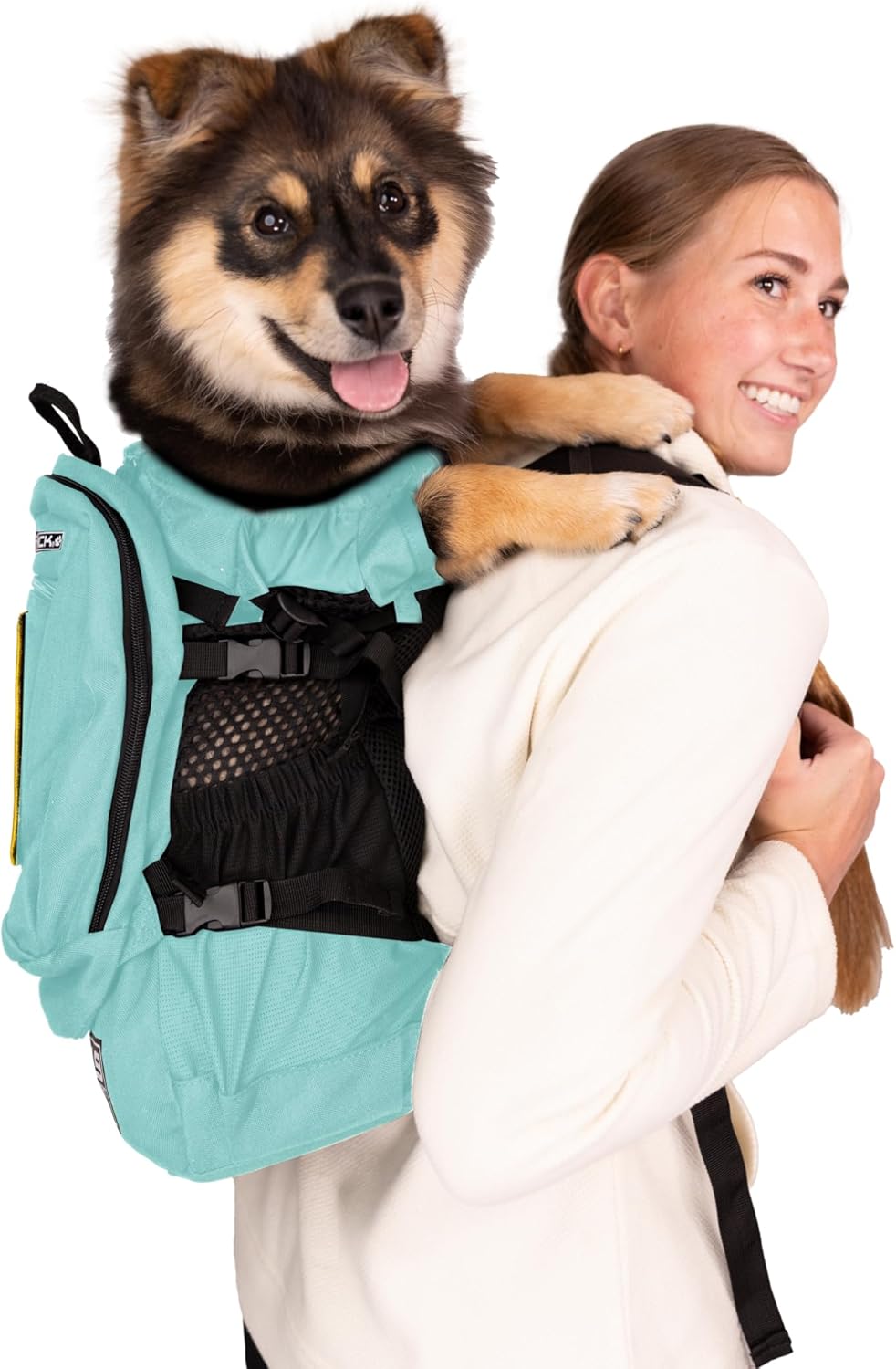 K9 Sport Sack Plus 2 - Large Summer Mint Dog Carrier Backpack