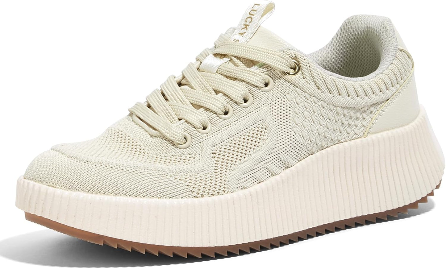 LUCKY STEP Women's Platform Sneakers for Stylish Comfort