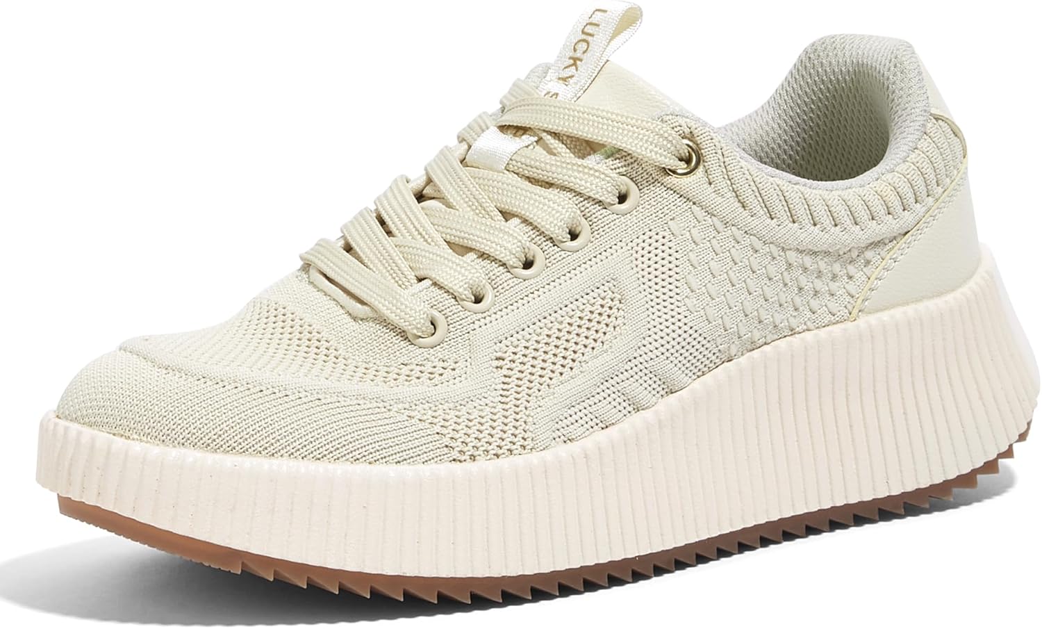 LUCKY STEP Women's Platform Sneakers for Stylish Comfort