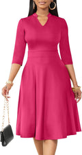 Nmoder Casual Dresses for Women Semi Formal Fit and Flare (Style 1B1N)