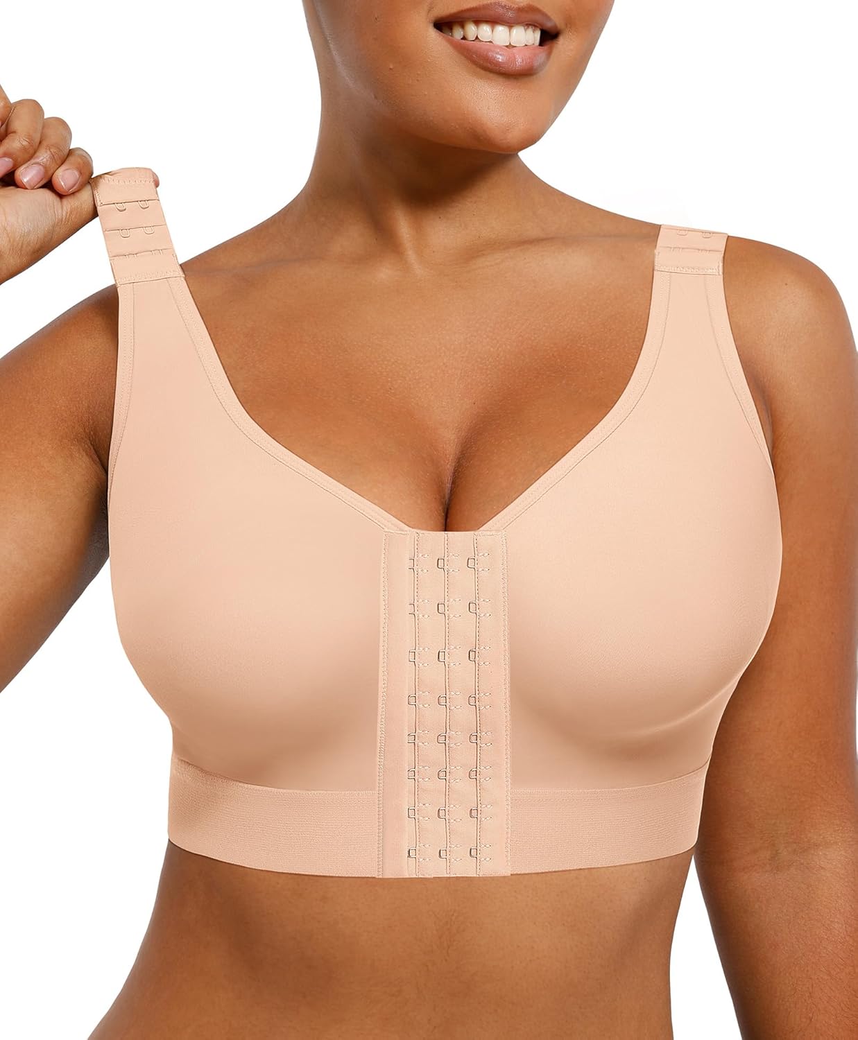 SHAPELLX Post Surgery Bras for Women - Compression & Support