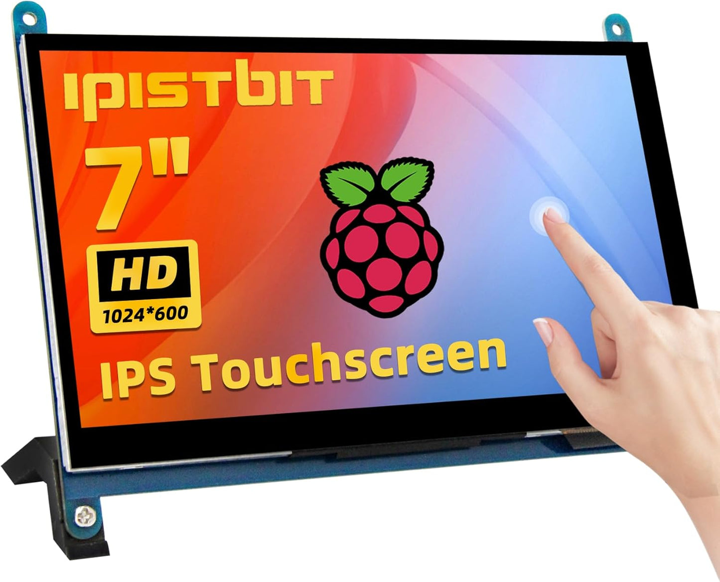 7 Inch LCD Touch Screen Monitor for Raspberry Pi and More