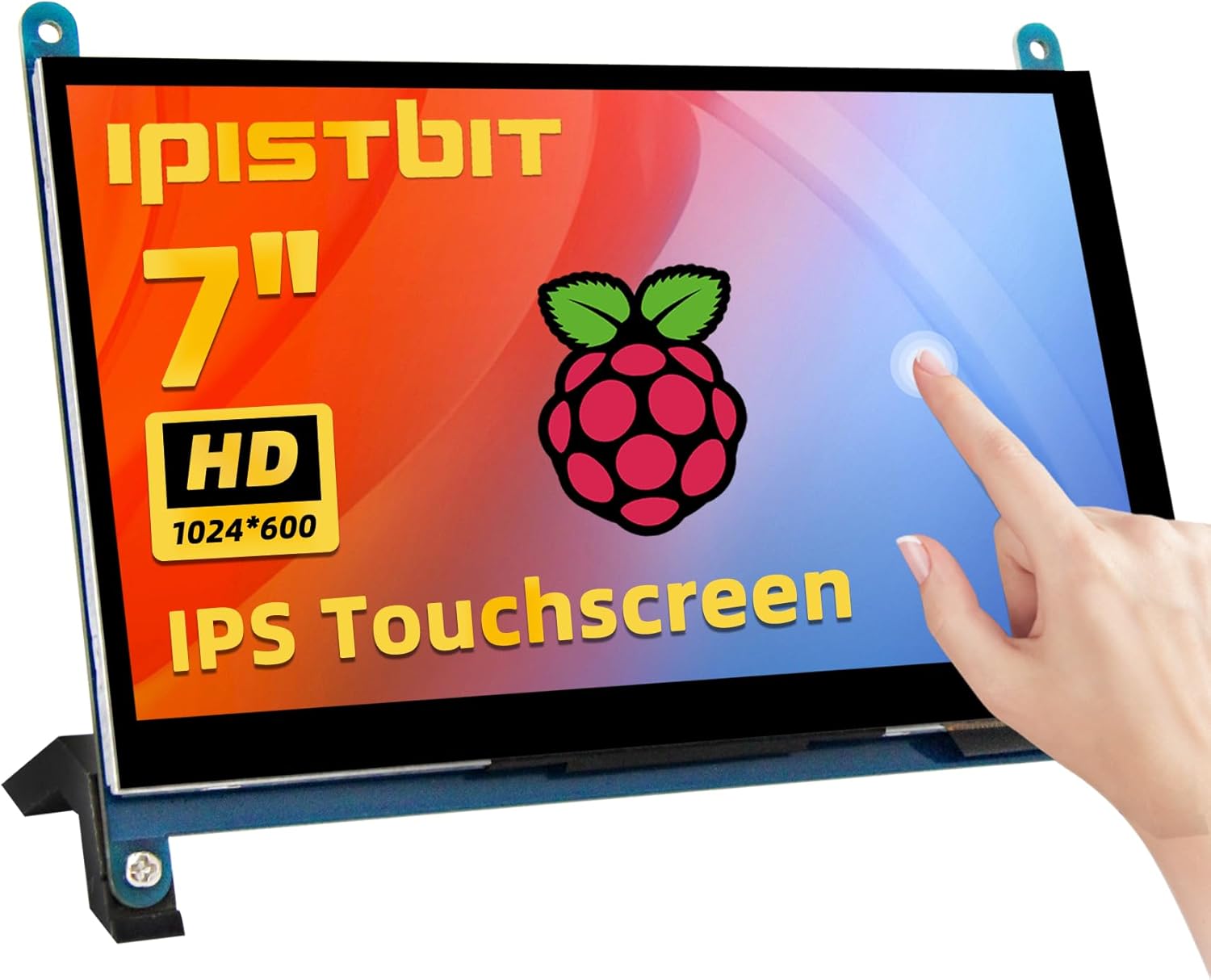 7 Inch LCD Touch Screen Monitor for Raspberry Pi and More