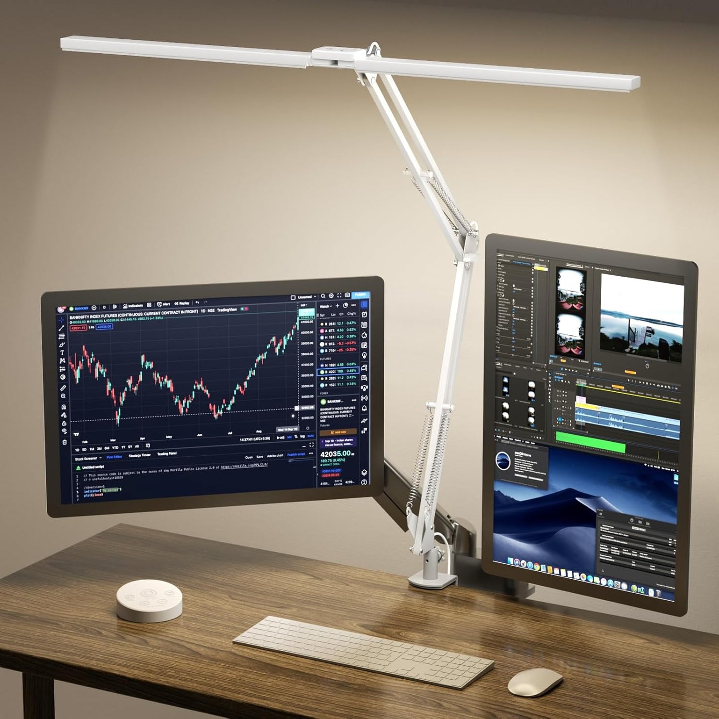 SKYLEO Led Desk Lamp - Ultra Bright Eye Caring Office Light