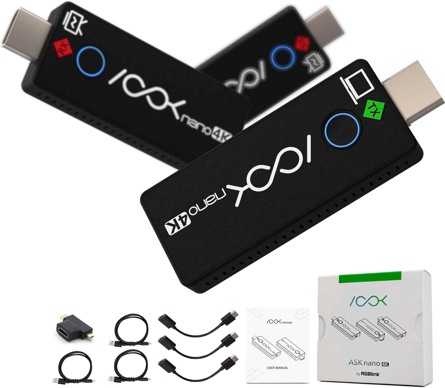 RGBlink 4K Wireless HDMI Trio Kit - Plug & Play