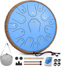 Steel Tongue Drum 14 in 15 Notes C Major - Calming Handpan Drum