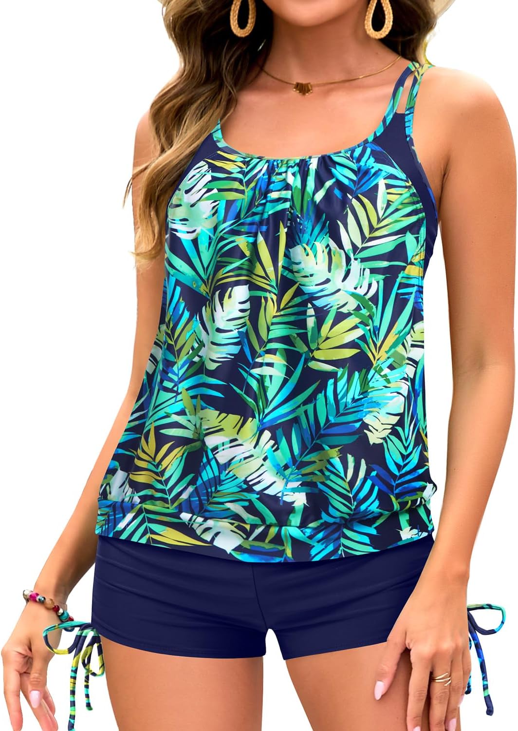 Holipick Tankini Swimsuits for Women with Tummy Control