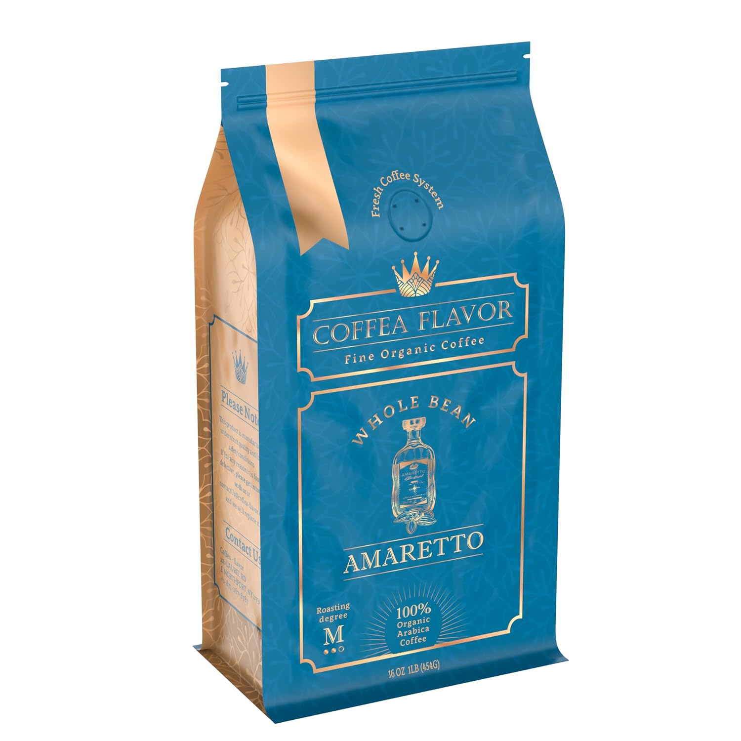 Organic Amaretto Coffee Beans
