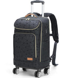 18 in Rolling Backpack for Men & Women - Convertible Carry-On