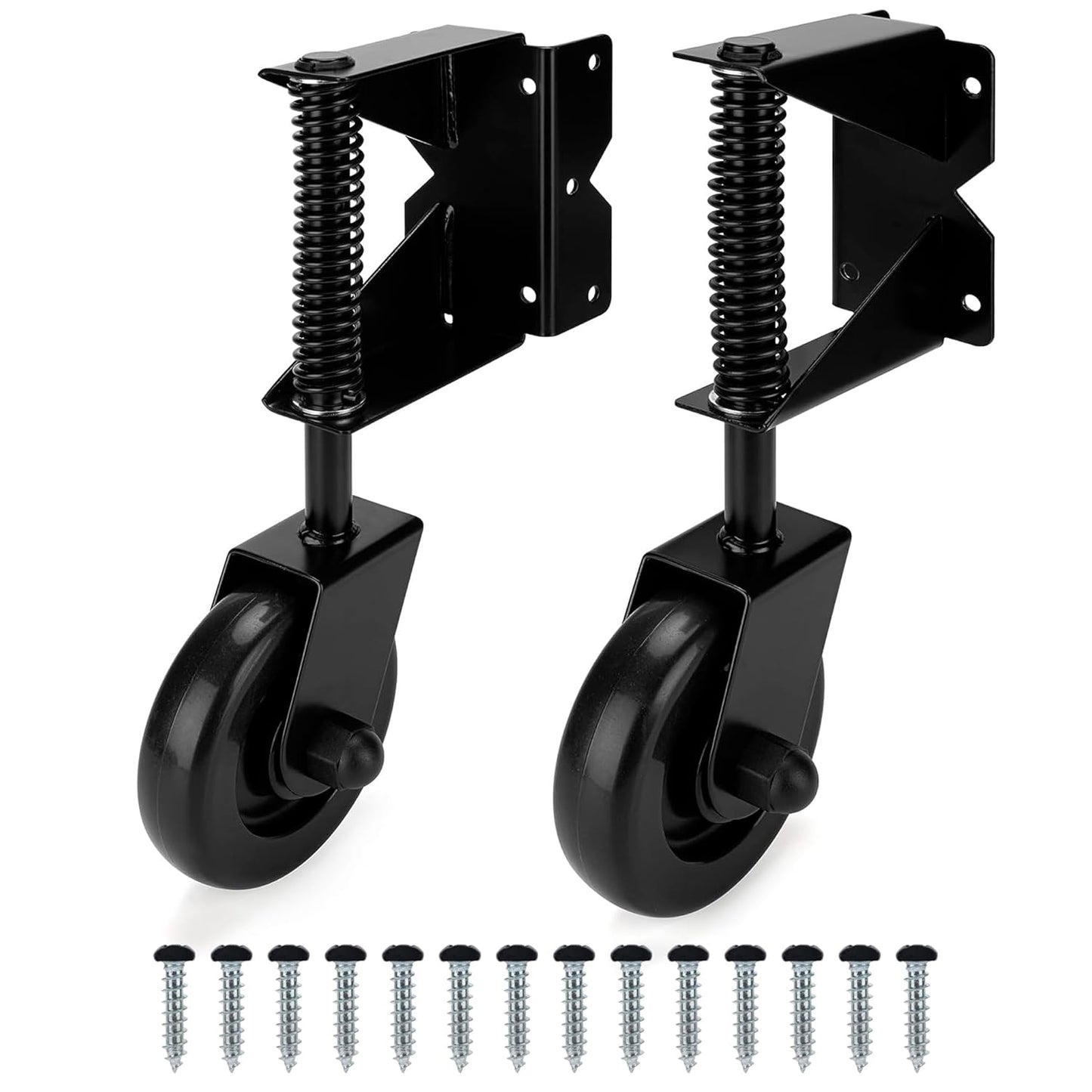 Heavy Duty Gate Wheel for Outdoor Wooden Gates and Fences