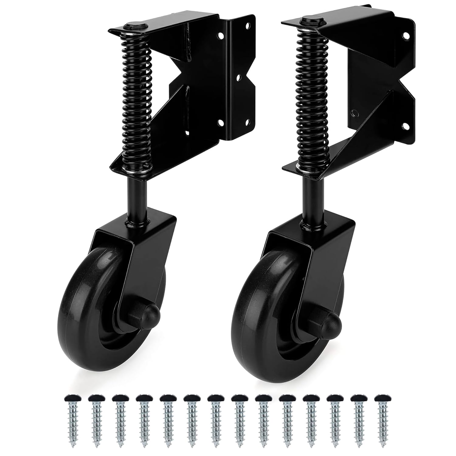 Heavy Duty Gate Wheel for Outdoor Wooden Gates and Fences