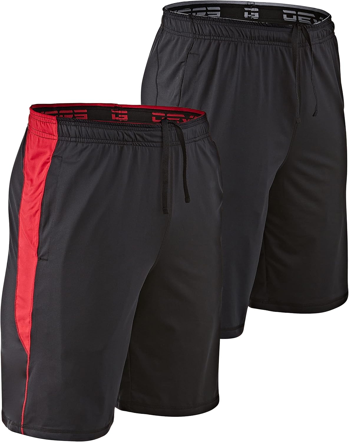 DEVOPS Men's 2-Pack Loose-Fit 10in Workout Gym Shorts Review