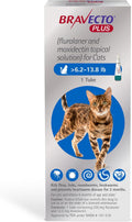 BRAVECTO PLUS Topical Solution for Cats - 2 Months Flea & Tick Care