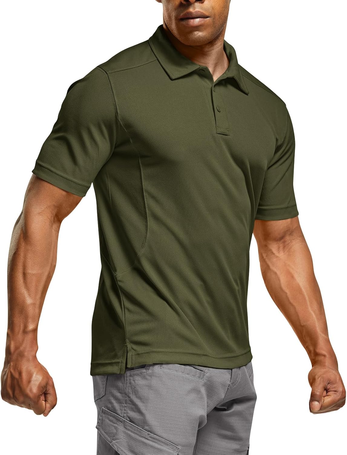 Performance Polo by CQR: UPF 50+ Dry Fit