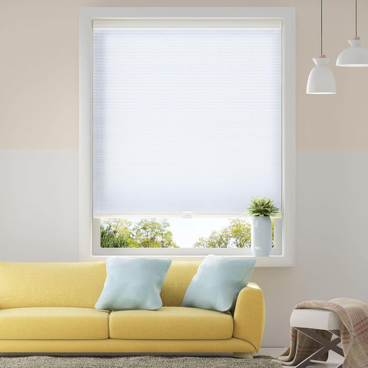Honeycomb Cellular Shades Cordless Light Filtering for Windows