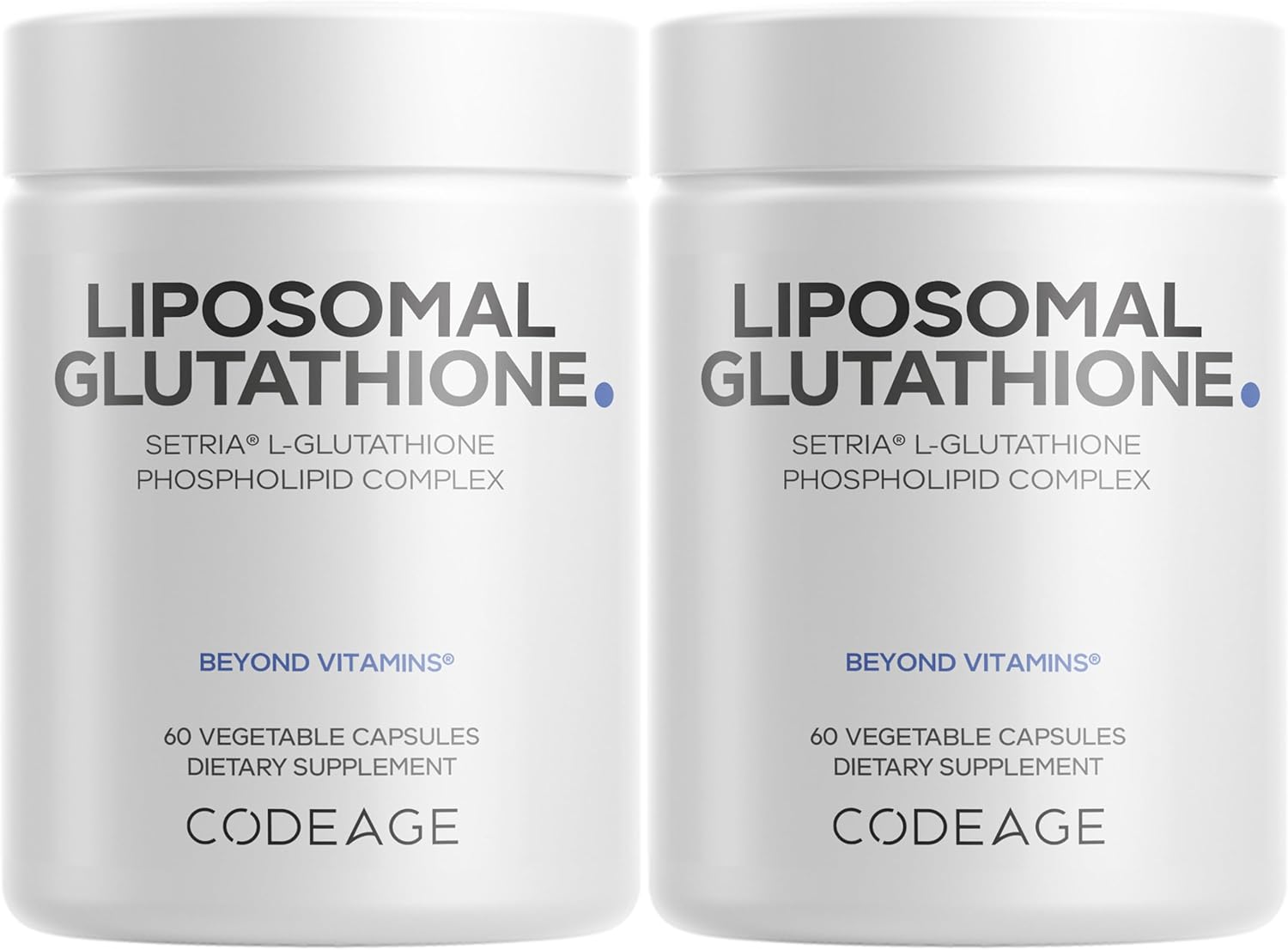 Liposomal Glutathione Supplement - High-Potency Vegan Formula