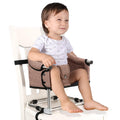 Booster Seat for Dining Table Brown - Portable Toddler Booster Chair