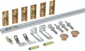 Complete Double Folding Door Hardware Set 60-in - Easy Closet Access