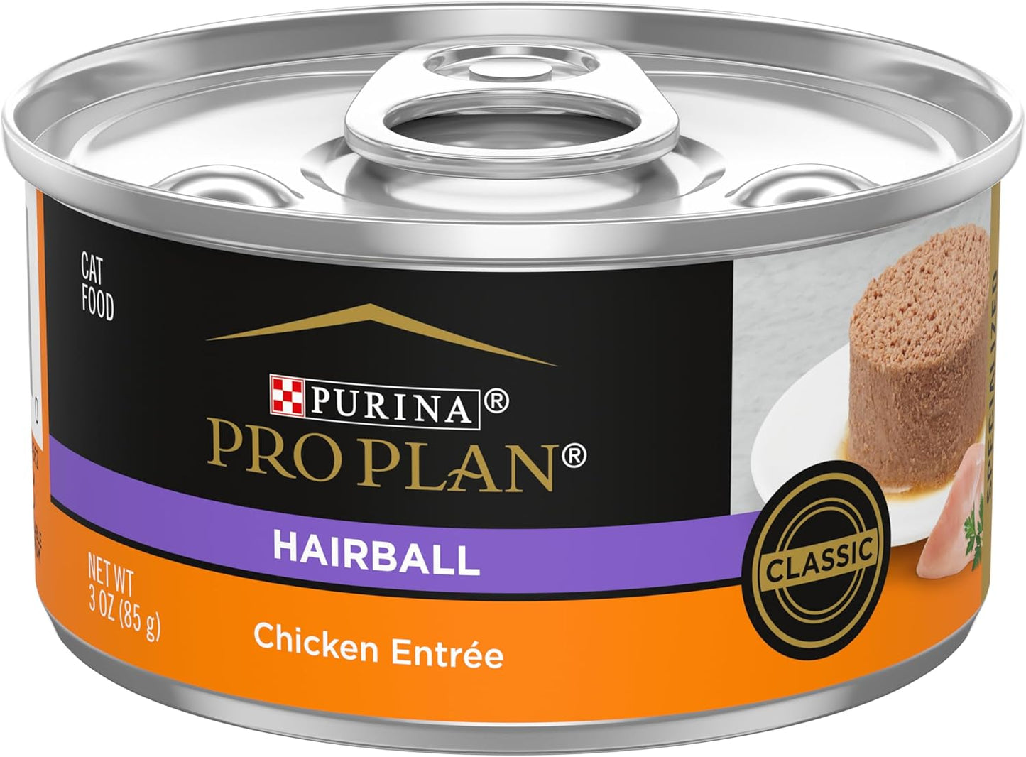Purina Pro Plan Hairball Control Cat Food Wet Pate for Cats