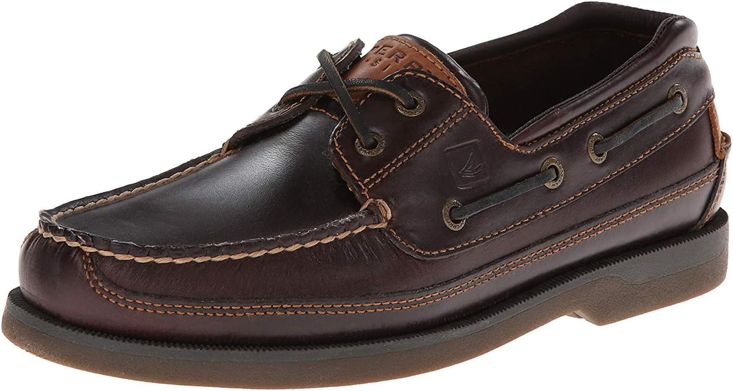 Sperry Men's Mako 2-Eye Loafers: Classic Leather Boat Shoes