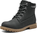 Boy's Winter Snow Boots Outdoor Ankle Boots - Warm, Water-Repellent