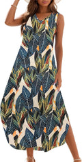 Zilcremo Women's Loose Summer Sundress for Stylish Casual Wear