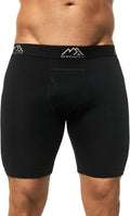 Merino Wool Boxer Briefs for Men - Breathable Merino Blend Comfort