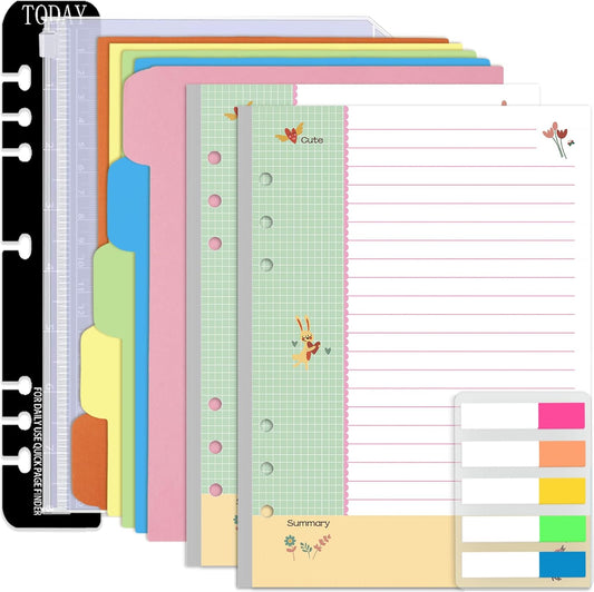 Rancco Colorful Cornell Notes Refill - Organize with Style!