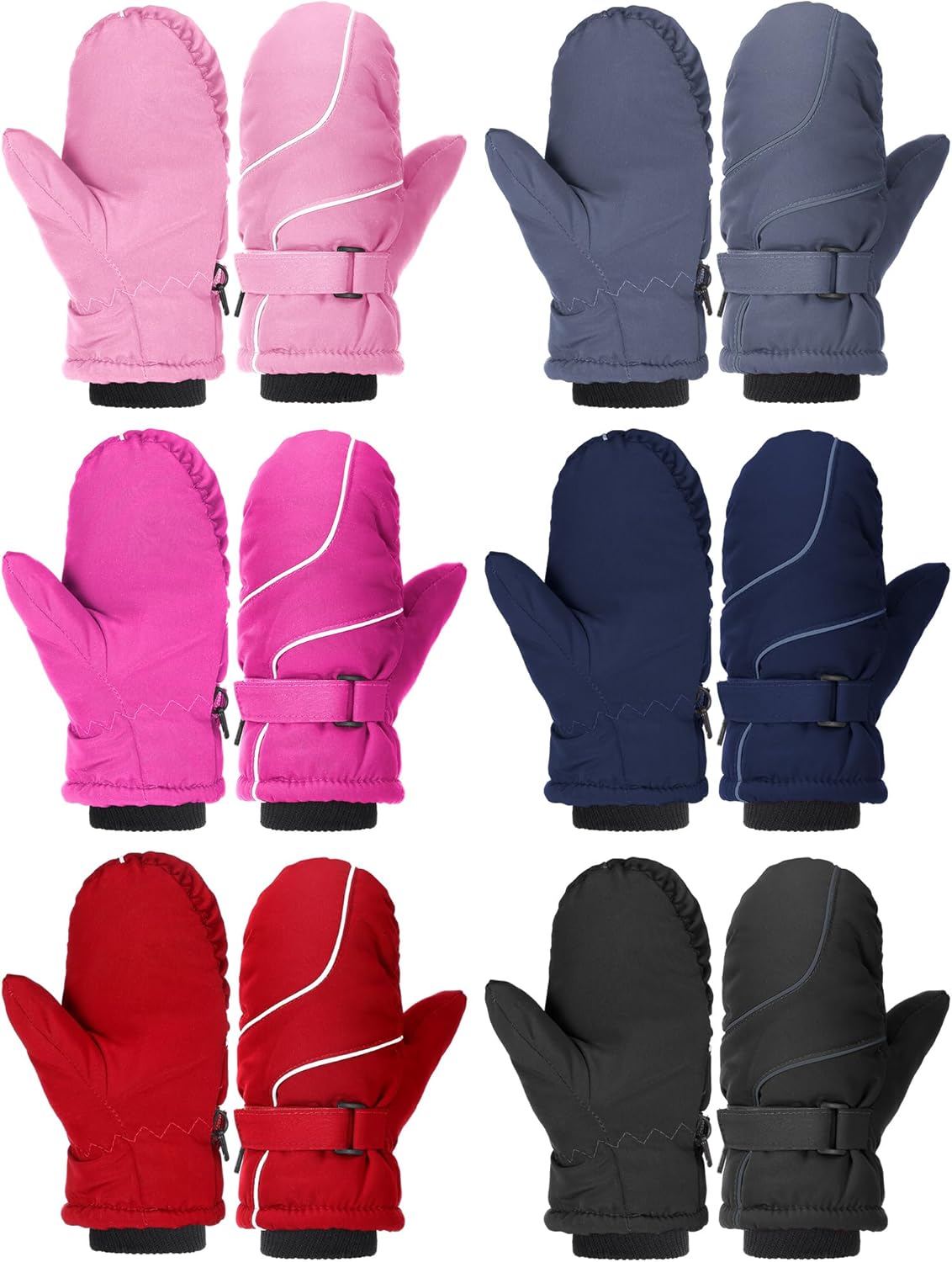 Waterproof Kids Snow Mittens for Outdoor Fun