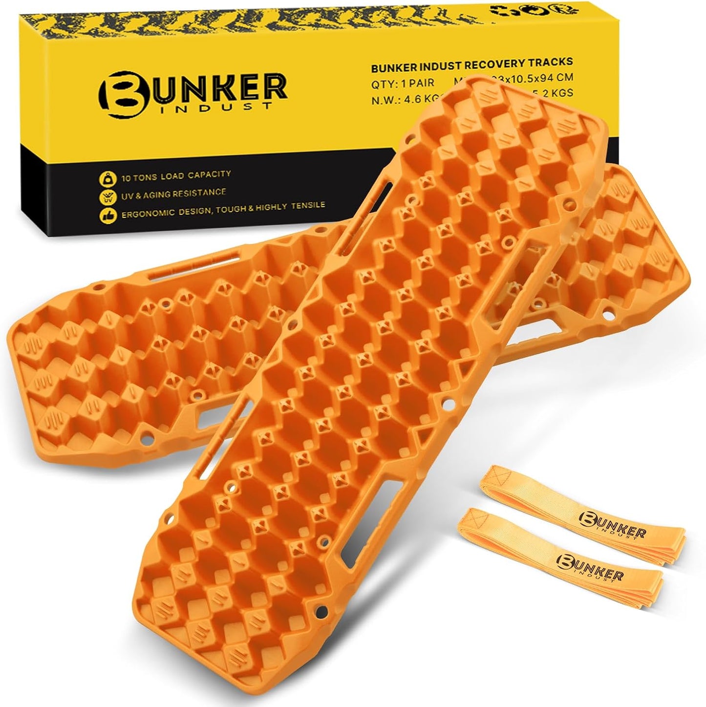 Off Road Traction Boards for Vehicle Recovery in Mud, Snow, Sand