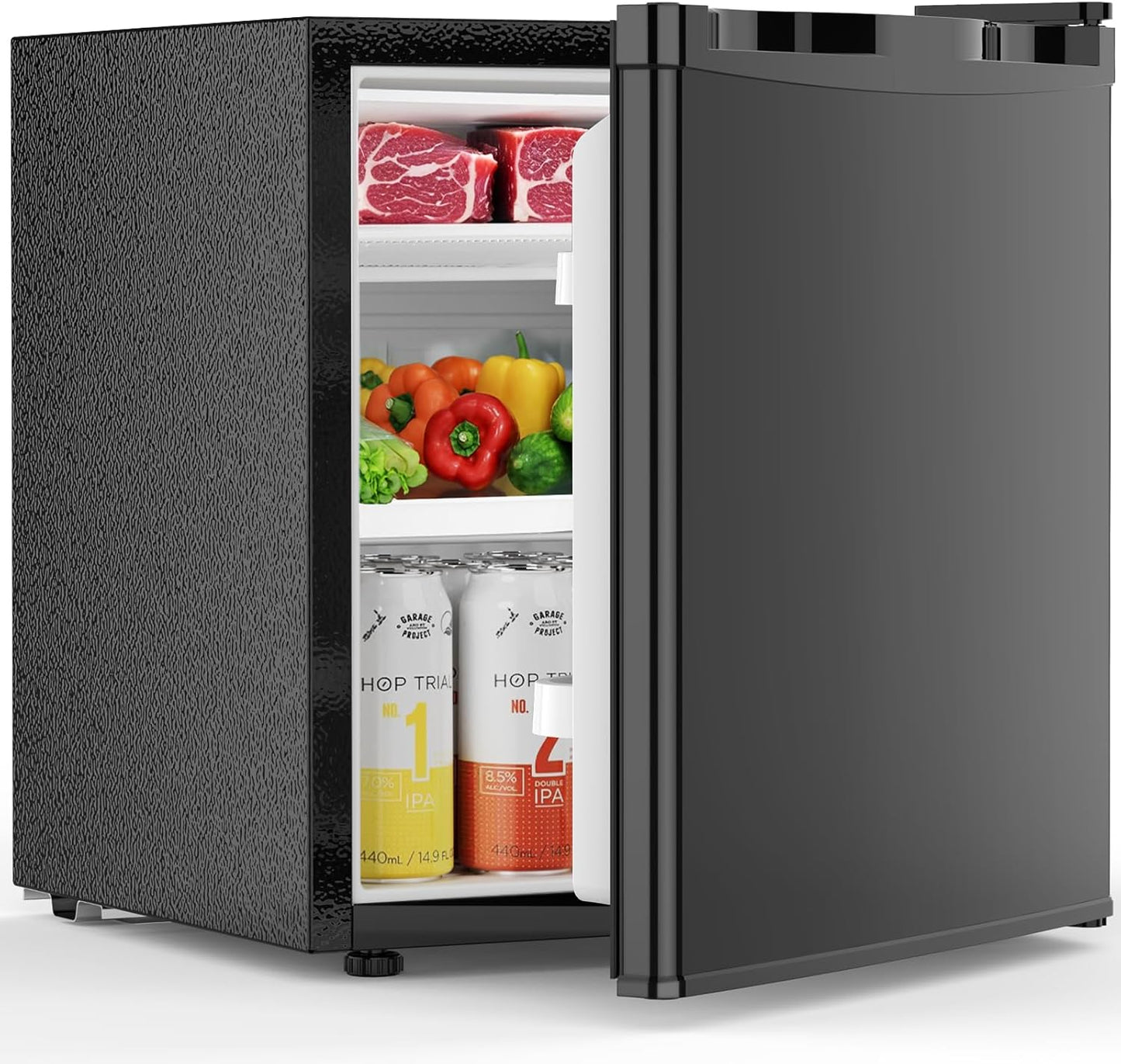 Compact Mini Fridge with Freezer for Dorms and Offices