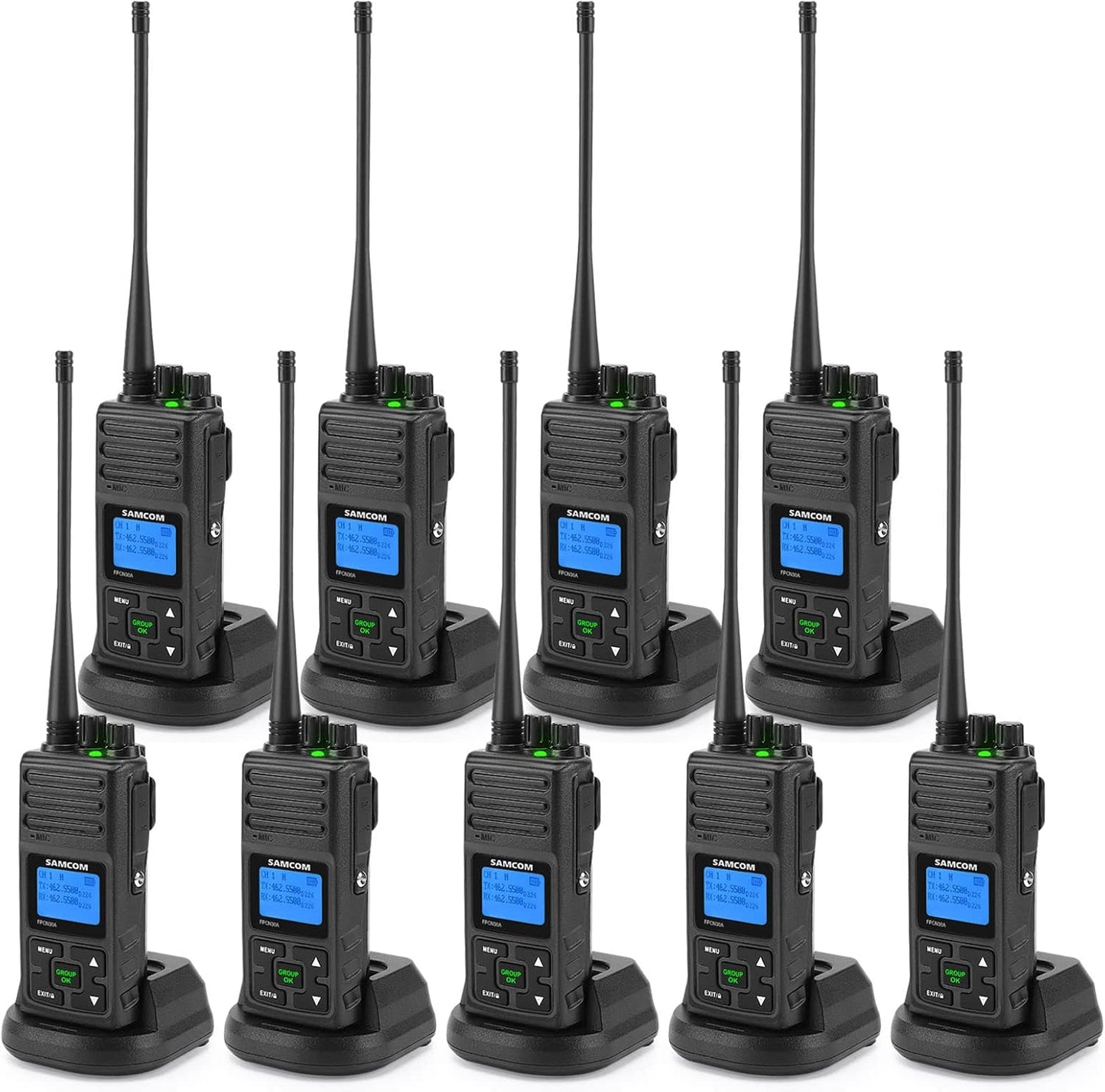 High Power Two Way Radio Walkie Talkies for Adults Long Range