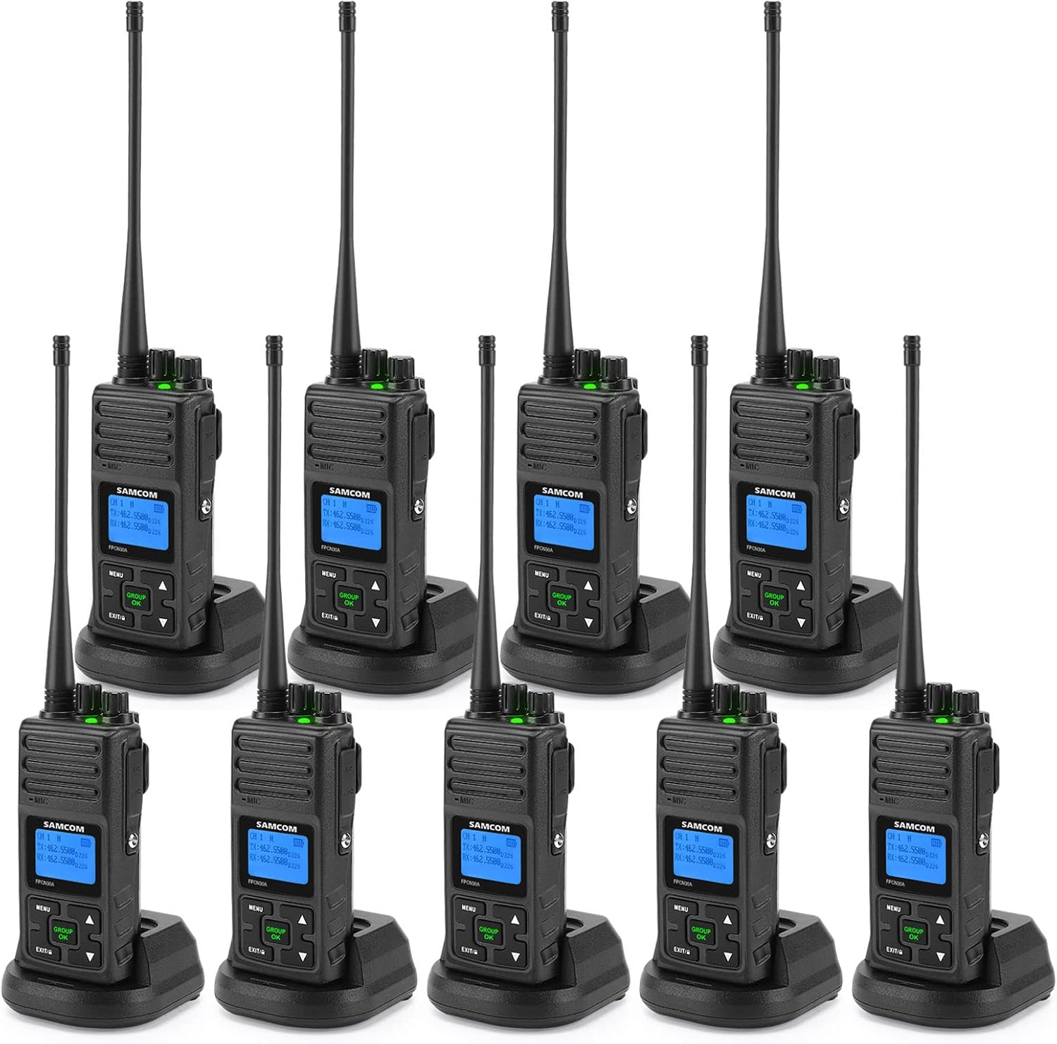 High Power Two Way Radio Walkie Talkies for Adults Long Range