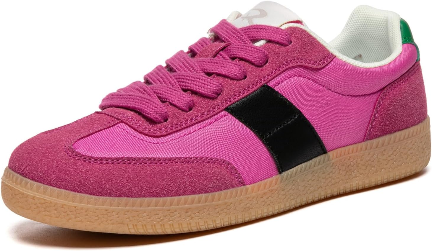 Rihero Women's Fashion Sneakers: Comfortable Casual Lace-Up Shoes