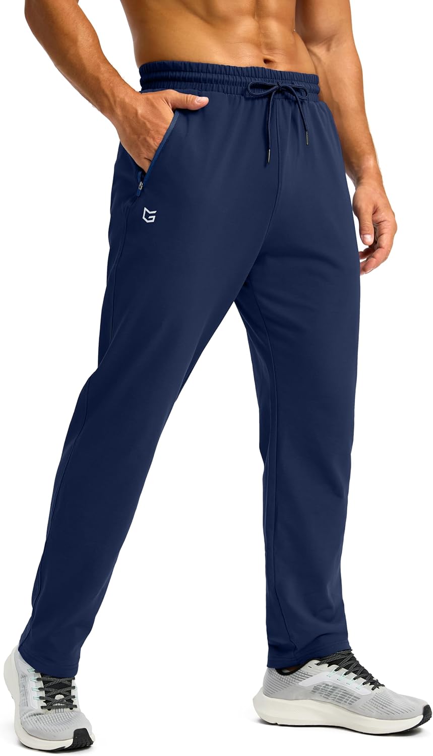 Fleece Lined Winter Pants for Men - Warm Athletic Joggers