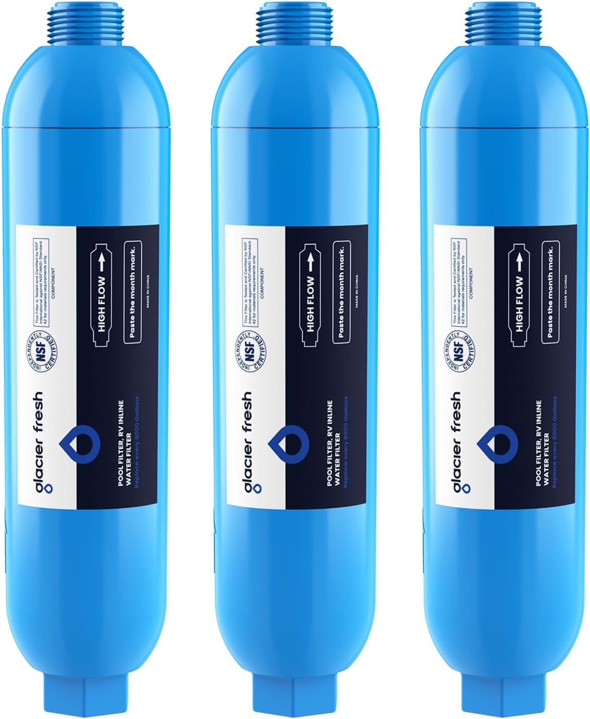 GLACIER FRESH Garden Hose End Pre-Filter for Clean Water